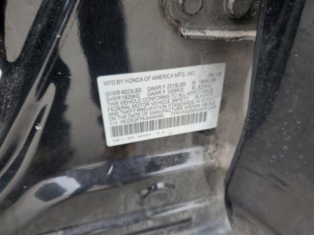 2018 ACURA ILX PREMIU 19UDE2F76JA006580