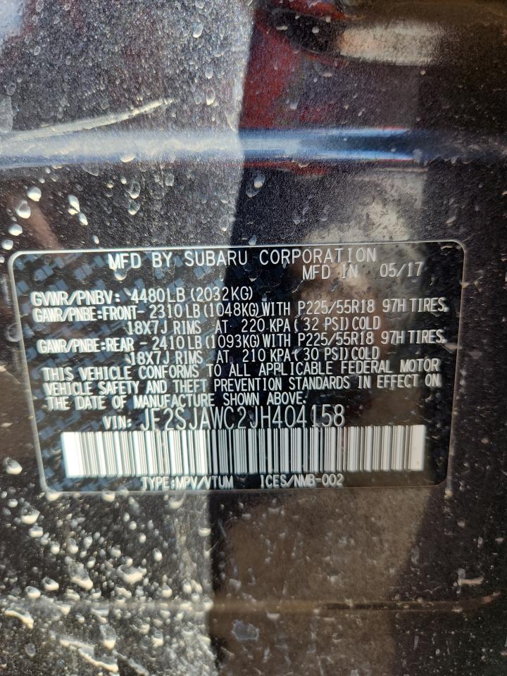 SUBARU FORESTER 2.5I TOURING