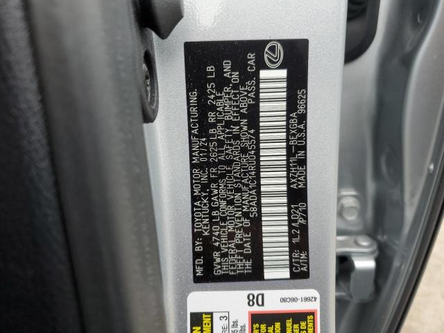 2024 LEXUS ES 300H BA 58ADA1C14RU045574