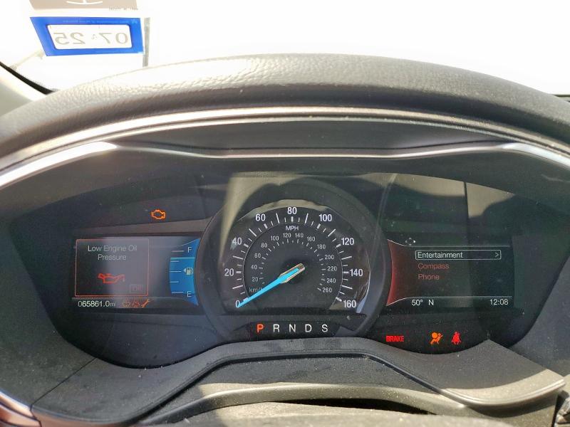 2019 FORD FUSION SE - 3FA6P0T92KR244340