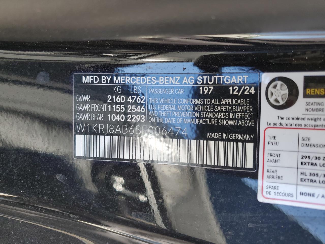 MERCEDES-BENZ AMG GT 55