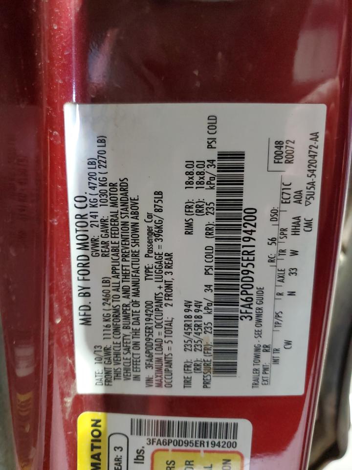 FORD FUSION TITANIUM