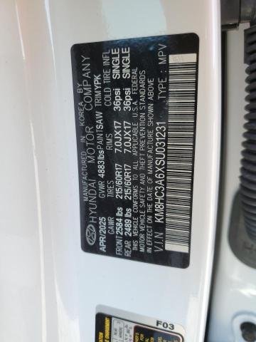 2025 HYUNDAI KONA SEL KM8HC3A6XSU031231