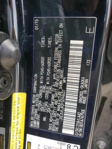2015 TOYOTA 4RUNNER SR5 JTEZU5JR2F5094637