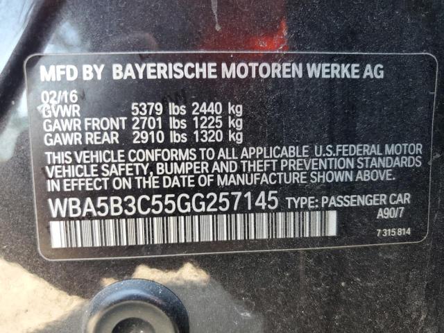 2016 BMW 535 XI WBA5B3C55GG257145
