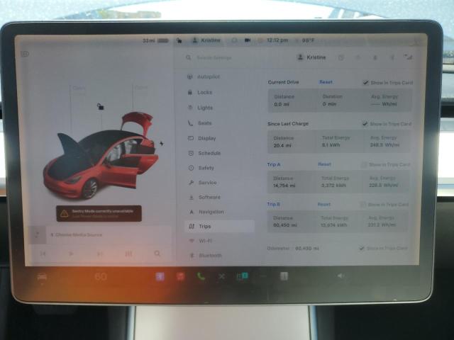 2019 TESLA MODEL 3 5YJ3E1EA8KF447833