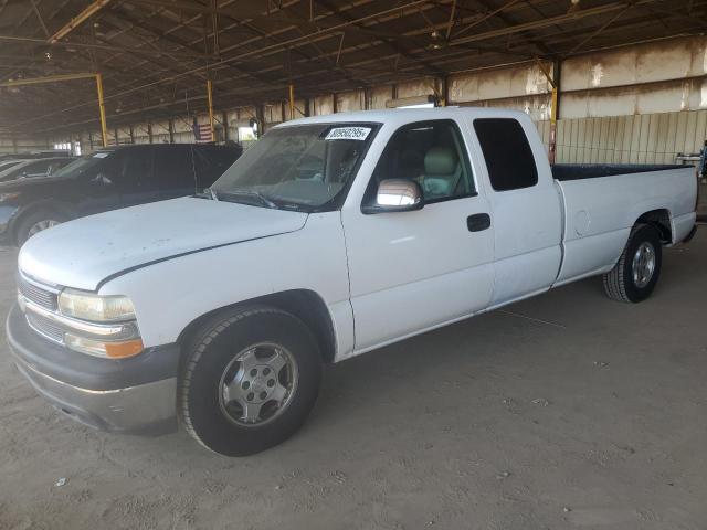 CHEVROLET SILVERADO 2000 white  gas 1GCEC19T6YE245528 photo #1