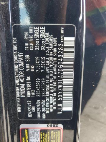 2013 HYUNDAI SANTA FE S - 5XYZWDLA7DG043283