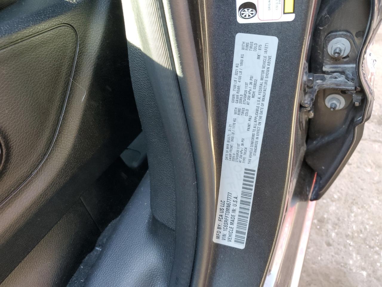 RAM 1500 BIG HORN/LONE STAR