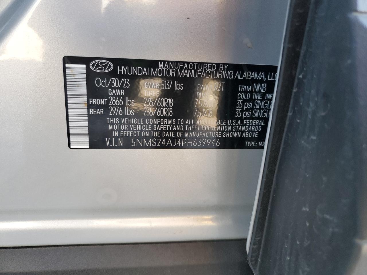 HYUNDAI SANTA FE SEL