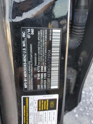 2016 MERCEDES-BENZ C 300 4MAT 55SWF4KB6GU173904