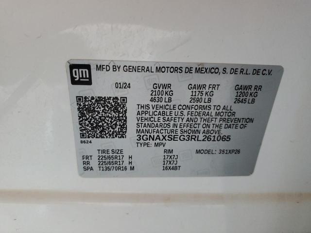2024 CHEVROLET EQUINOX LS 3GNAXSEG3RL261065