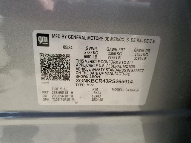 2024 CHEVROLET BLAZER 2LT #3290292216