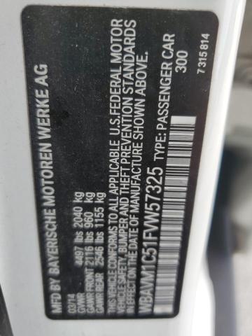 2015 BMW X1 SDRIVE28I WBAVM1C51FVW57325