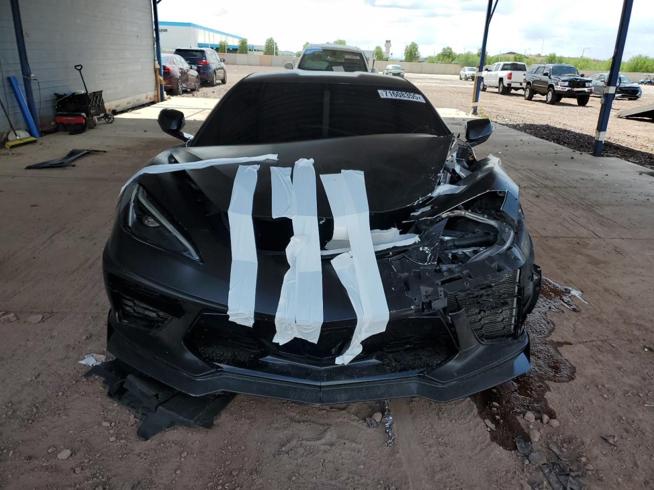 Lot #3318998386 2022 CHEVROLET CORVETTE STINGRAY 1LT