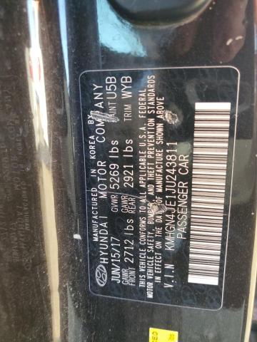 2018 GENESIS G80 BASE KMHGN4JE1JU243811