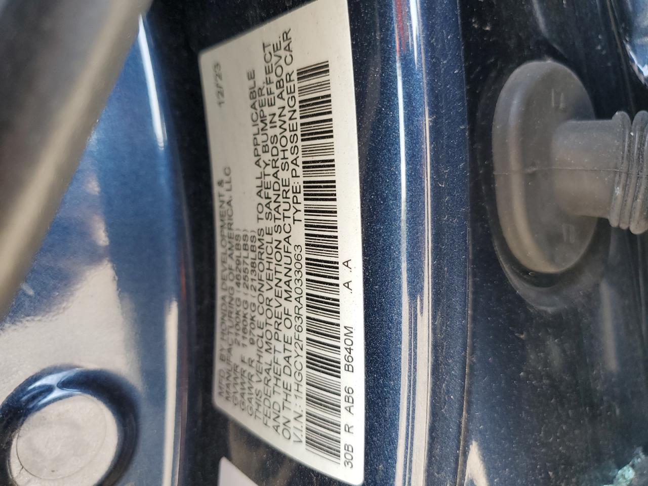 HONDA ACCORD HYBRID EXL