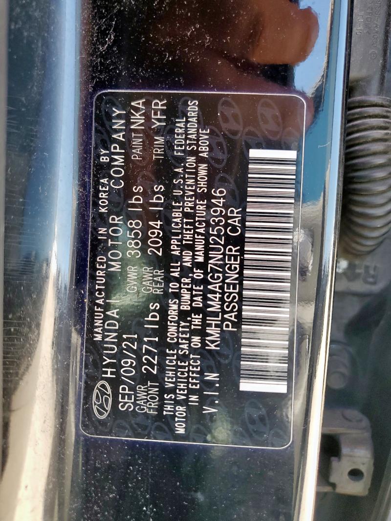 2022 HYUNDAI ELANTRA SE KMHLM4AG7NU253946