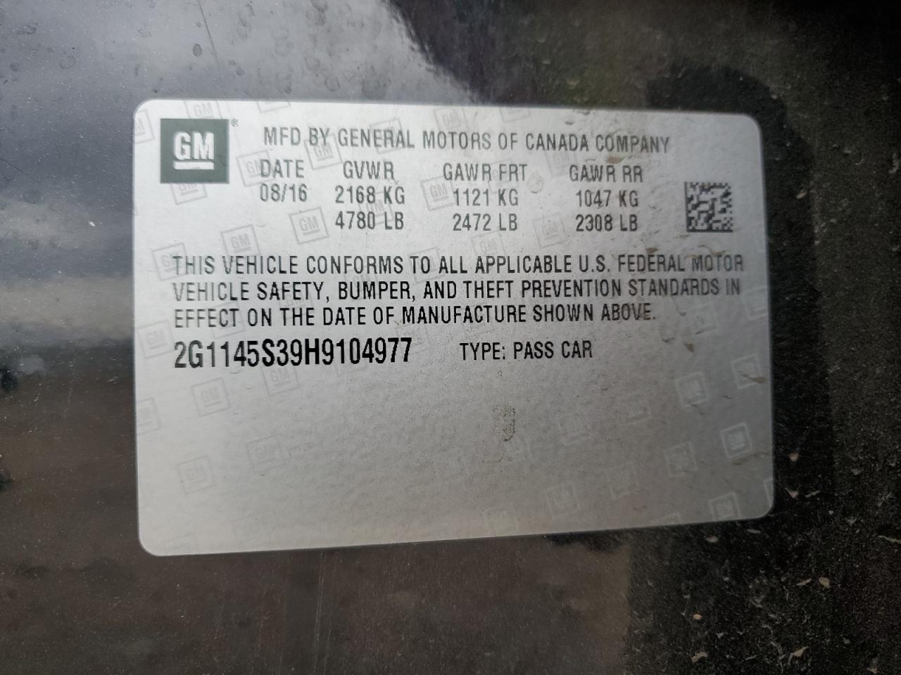 CHEVROLET IMPALA PREMIER