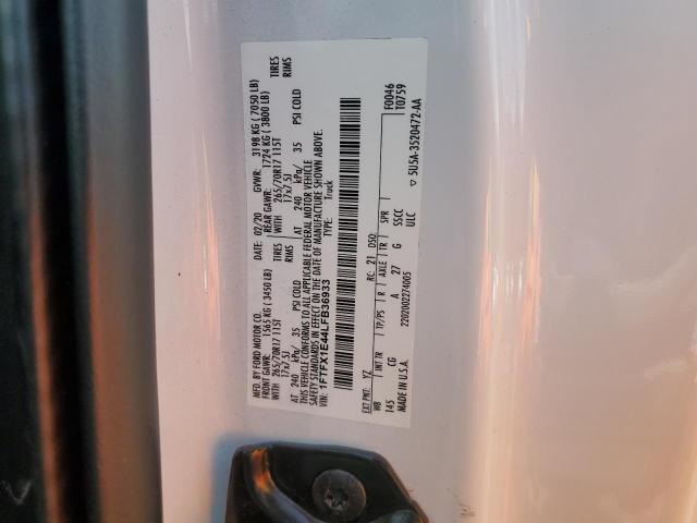 2020 FORD F150 SUPER - 1FTFX1E44LFB36933