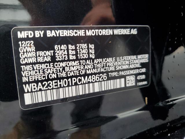 2023 BMW 740 I WBA23EH01PCM48626