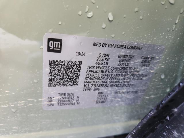 2025 CHEVROLET TRAILBLAZE - KL79MRSL9SB105227