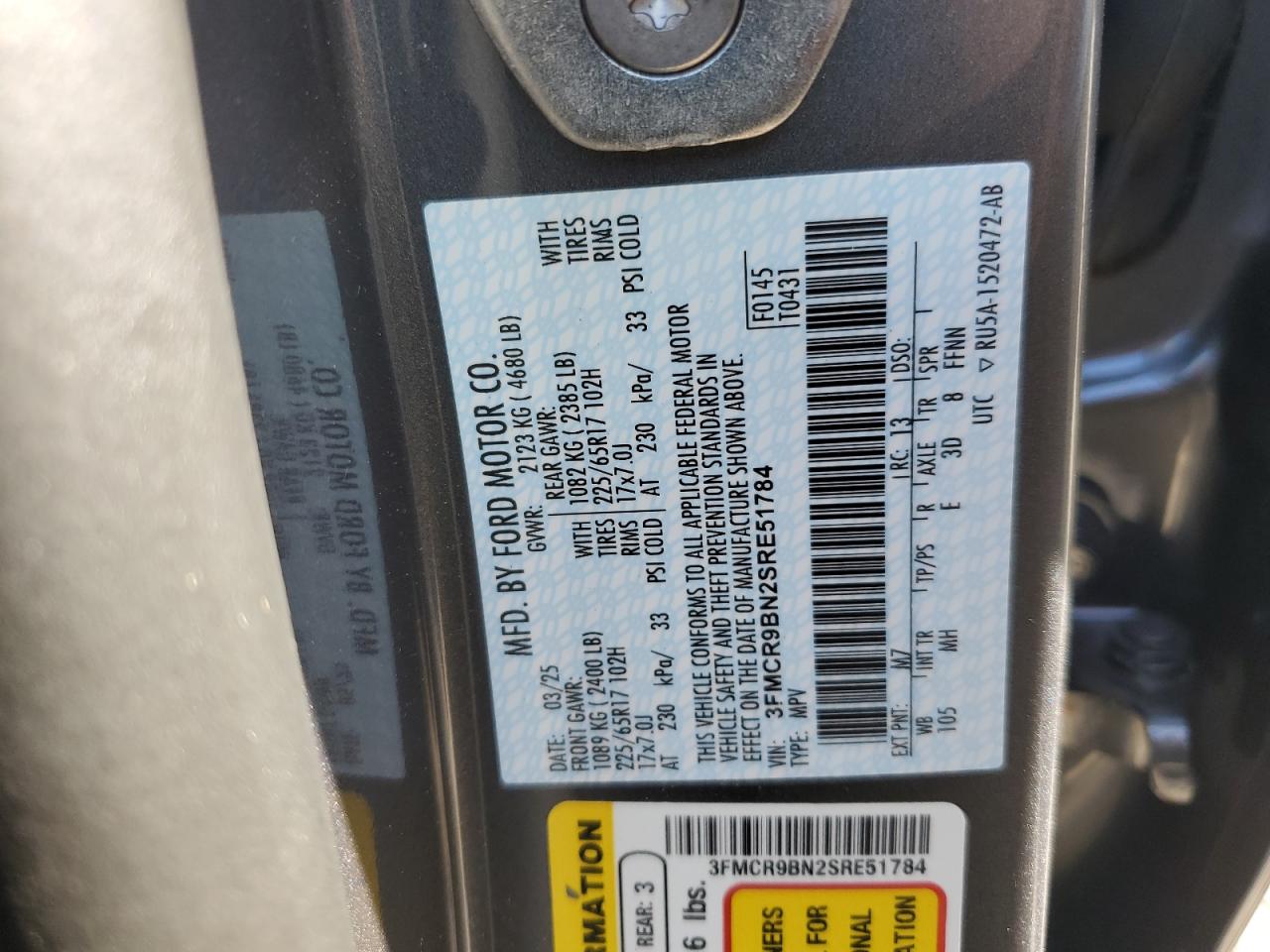 FORD BRONCO SPORT BIG BEND