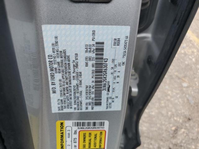 2016 LINCOLN MKZ 3LN6L2GK2GR630743