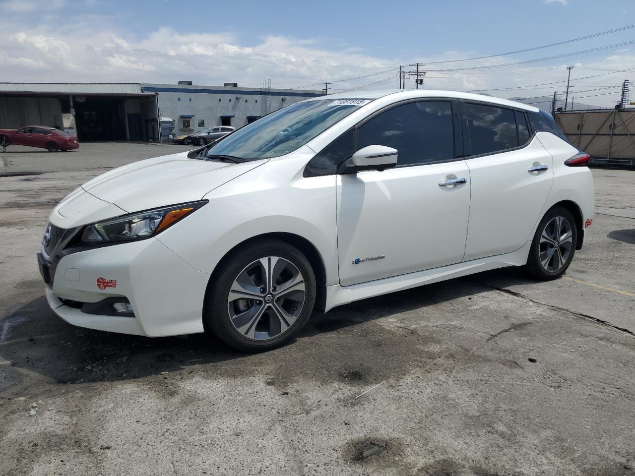 Lot #3257199224 2018 NISSAN LEAF S