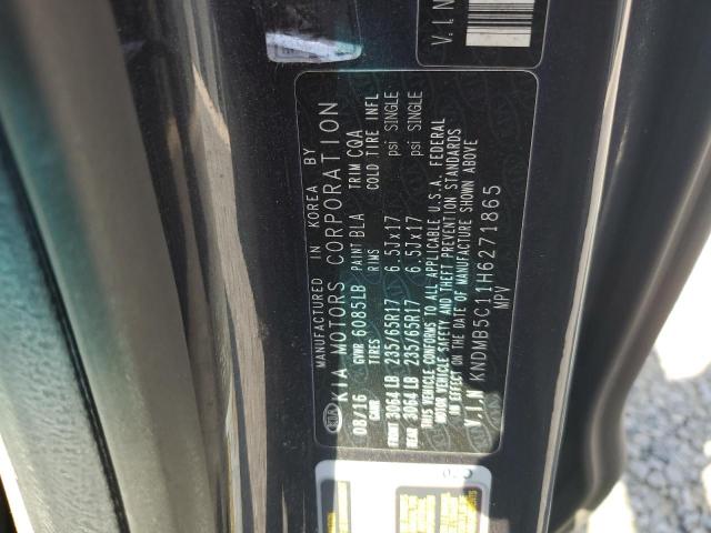 2017 KIA SEDONA LX KNDMB5C11H6271865