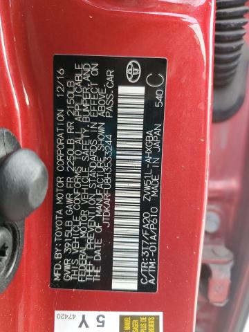 2017 TOYOTA PRIUS - JTDKARFU8H3533244