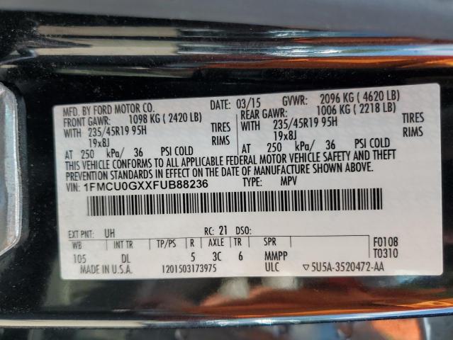 2015 FORD ESCAPE SE #3281575385