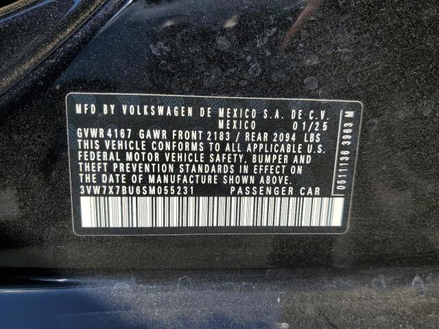 2025 VOLKSWAGEN JETTA SE 3VW7X7BU6SM055231