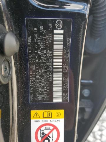 2016 LEXUS ES 350 58ABK1GG8GU024176