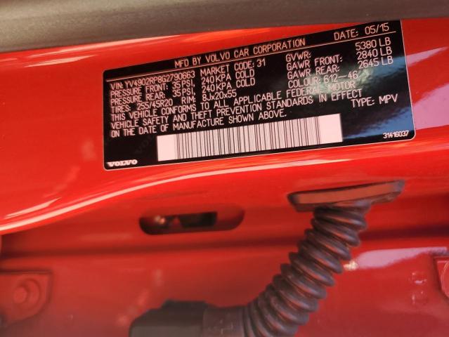 2016 VOLVO XC60 T6 R- YV4902RP8G2790663