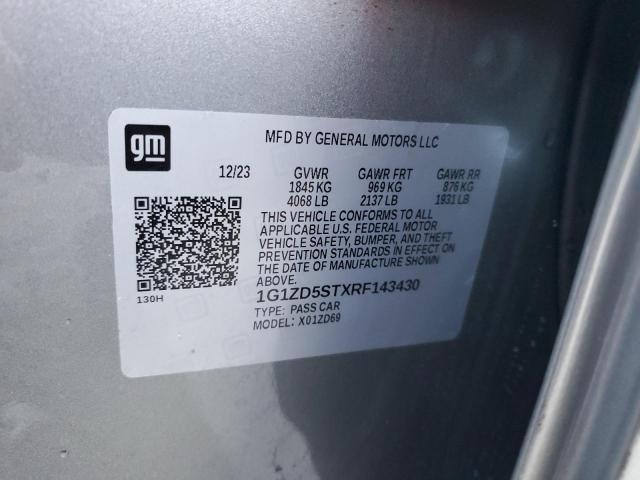 2024 CHEVROLET MALIBU LT 1G1ZD5STXRF143430