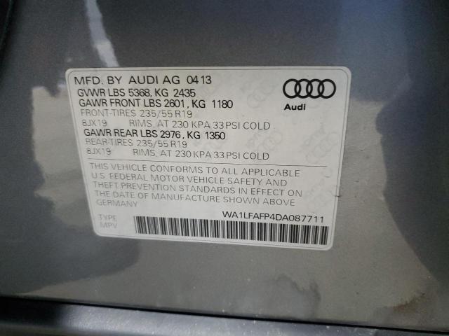 2013 AUDI Q5 PREMIUM PLUS - WA1LFAFP4DA087711