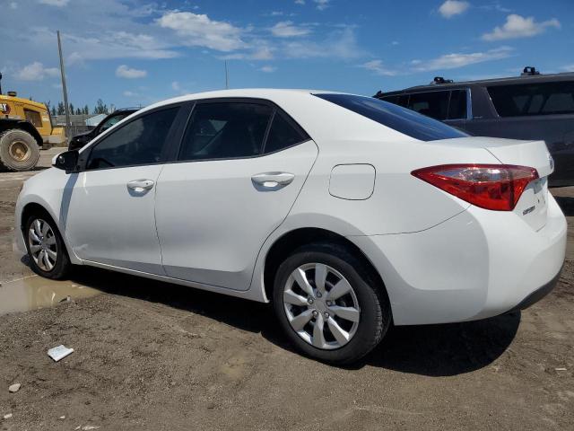 TOYOTA COROLLA L 2017 white sedan 4d gas 5YFBURHE3HP651223 photo #3