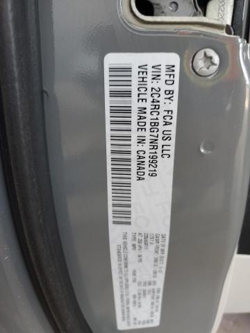 2022 CHRYSLER PACIFICA T 2C4RC1BG7NR199219
