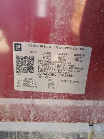 2019 CHEVROLET EQUINOX LT #3301686629