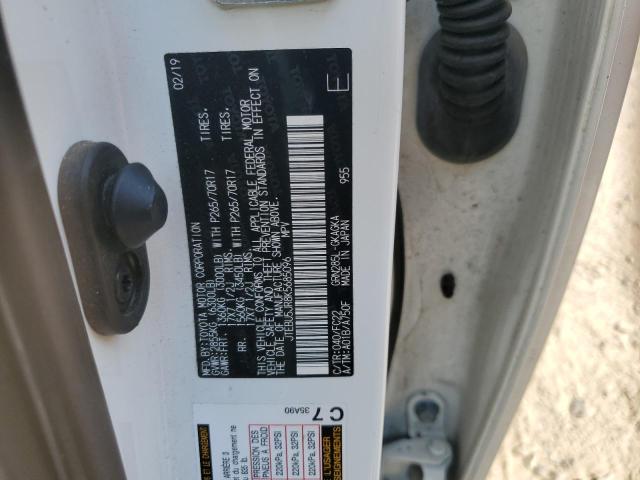 2019 TOYOTA 4RUNNER SR - JTEBU5JR8K5685096