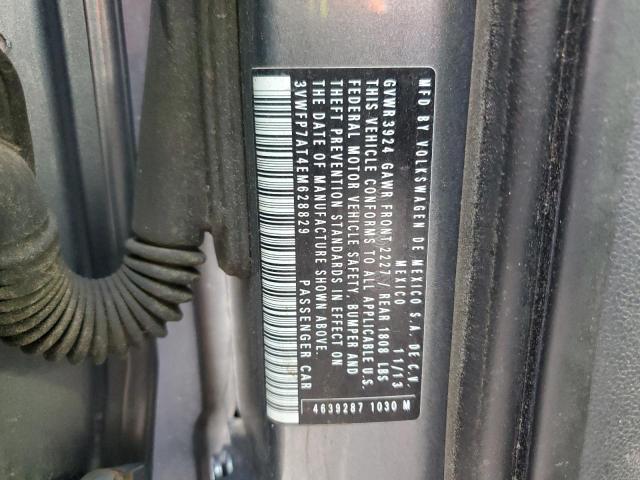 2014 VOLKSWAGEN BEETLE - 3VWFP7AT4EM628829