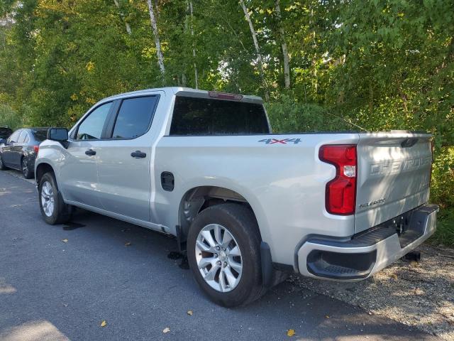 CHEV SILVERADO K1500 CUSTOM 2020 silver  gas 1GCPYBEK9LZ353611 photo #4