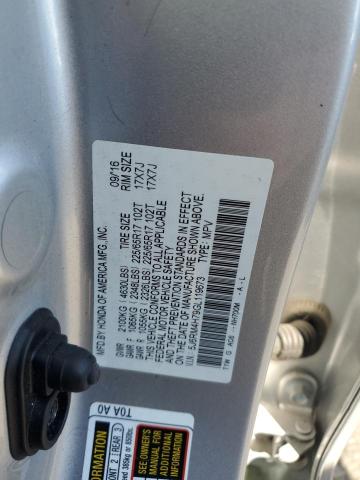 2016 HONDA CR-V EXL - 5J6RM4H79GL119673