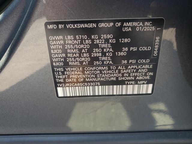 2025 VOLKSWAGEN ATLAS SE - 1V2JR2CA6SC533075