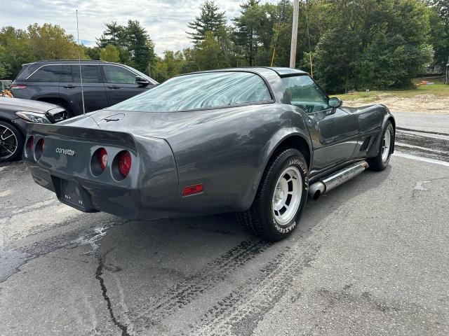 CHEVROLET CORVETTE 1981 black coupe gas 1G1AY8768BS413337 photo #4