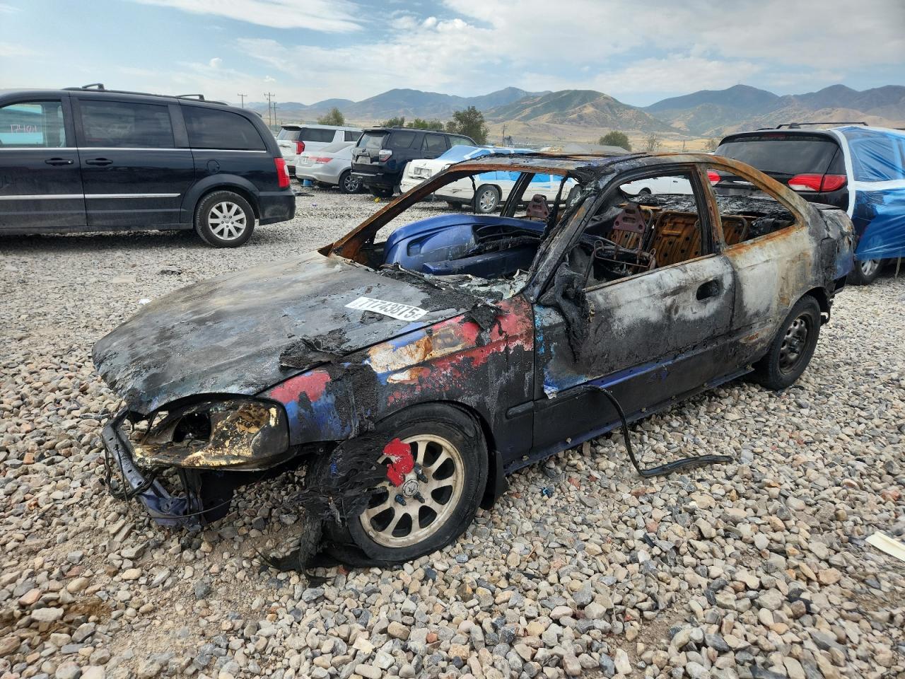 Lot #3237012259 2000 HONDA CIVIC SI