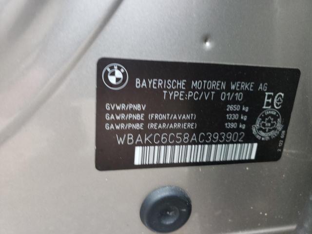 2010 BMW 750 I XDRI - WBAKC6C58AC393902