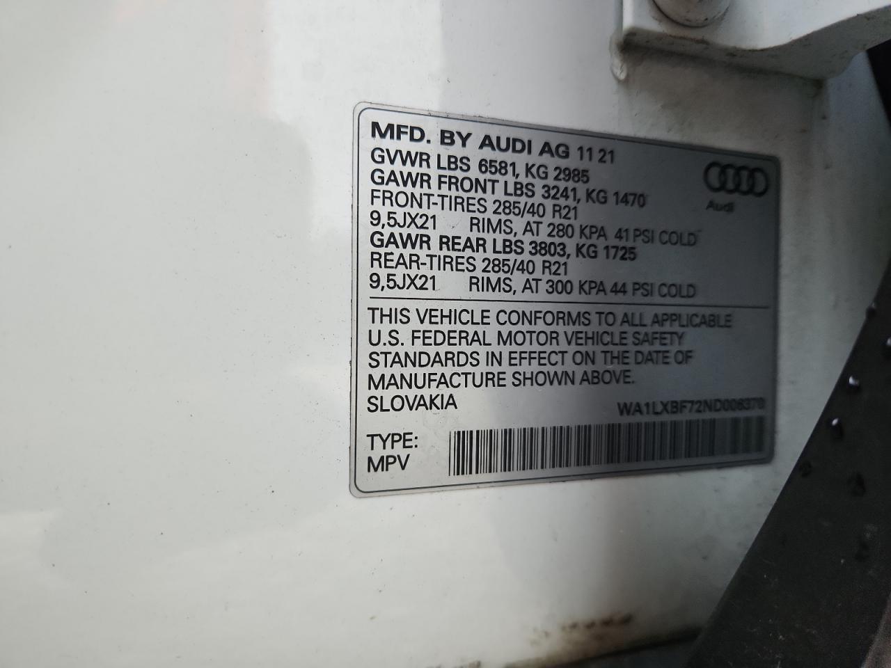 AUDI Q7 PREMIUM PLUS