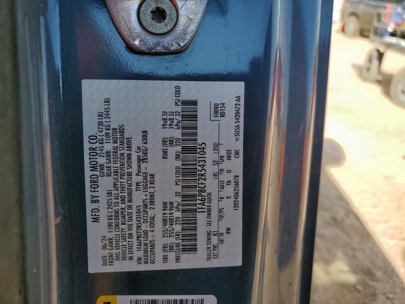 2024 FORD MUSTANG GT #3293548425